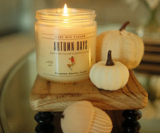 Autumn Days Tallow & Beeswax Candle | All Natural, Non-Toxic, Clean Burning
