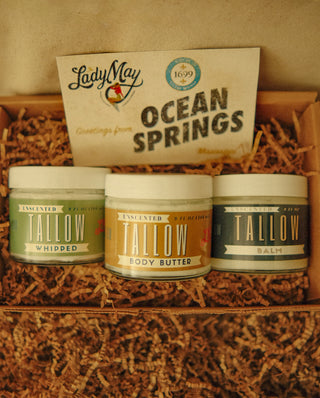 Tallow Skincare Trio - Unscented (9oz)