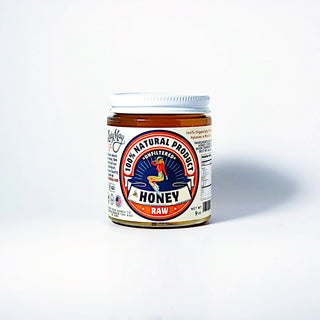 All Natural Raw Unfiltered Honey - 9oz