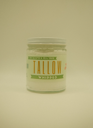 Eucalyptus Whipped Tallow | All Natural Moisturizer Size 2oz-24oz