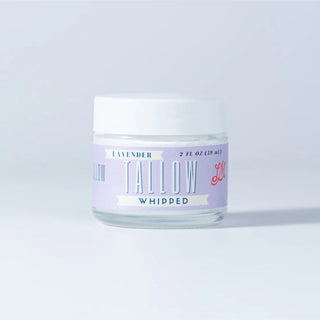 Lavender Whipped Tallow | All Natural Moisturizer Size 2oz-24oz