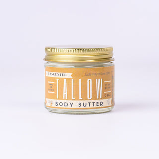 Tallow Body Butter - All Natural Grass Fed Beef Tallow Moisturizer