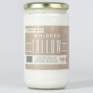 Vanilla Whipped Tallow | All Natural Moisturizer Size 2oz-85oz