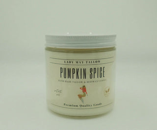 Pumpkin Spice Tallow & Beeswax Candle | All Natural, Non-Toxic, Clean Burning