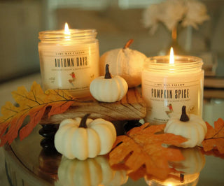 Pumpkin Spice Tallow & Beeswax Candle | All Natural, Non-Toxic, Clean Burning
