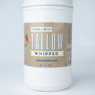 Vanilla Whipped Tallow | All Natural Moisturizer Size 2oz-85oz