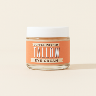 Lady May Coffee-Infused Tallow Eye Cream – Brighten, Firm & Revitalize Naturally