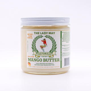 100% Pure Cold-Pressed Mango Butter – Naturally Refined, Moisturizing & Nourishing