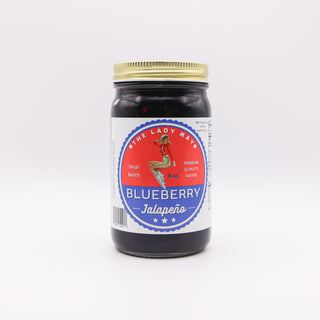 Blueberry Jalapeño Pepper Jelly, 8oz, Premium Quality Goods by The Lady May