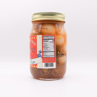 Spicy Pickled Quail Eggs, Small Batch Premium Quality Quail Eggs