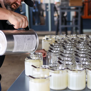 Seasonal Tallow & Beeswax Candle 16oz | Grass-Fed All-Natural Clean Burning