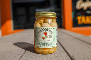 Mild Pickled Quail Eggs, 16oz Small Batch