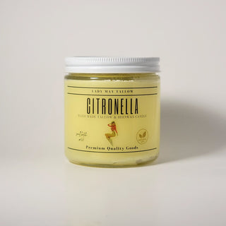 Citronella Tallow & Beeswax All natural non-toxic CandleCandle