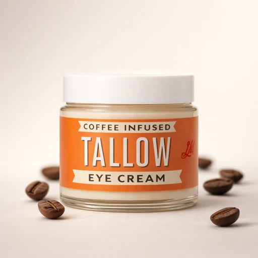 Natural Tallow Eye Cream | Caffeine Under Eye Cream – The Lady May