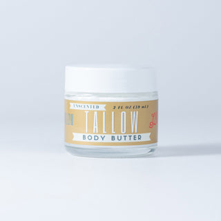Original Tallow Body Butter – Unscented Grass-Fed Beef Tallow Moisturizer | Lady May