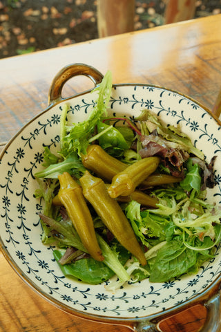 Sweet & Spicy Pickled Okra