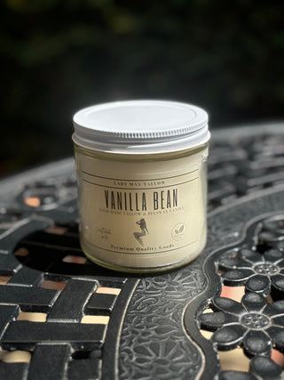 Vanilla Bean Tallow & Beeswax All natural non-toxic Candle