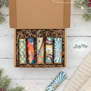 Lip Balm Stocking Stuffer – 5 Natural Flavors | Handcrafted with Beeswax & Jojoba Oil - Lady May Tallow
