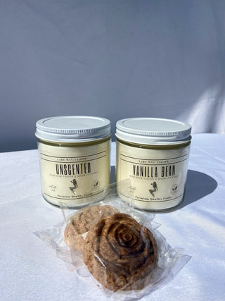 Vanilla Bean Tallow & Beeswax All natural non-toxic Candle