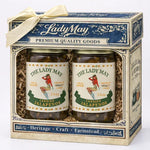 Sweet Heat Candied Jalapeños 2 pack – The Lady May’s Small-Batch Cowboy Candy | Sweet & Spicy Pickled Jalapeños in 24oz Glass Jar