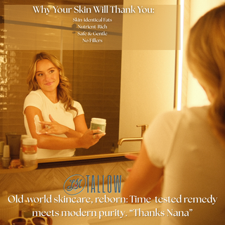 Unscented Tallow Cleansing Balm