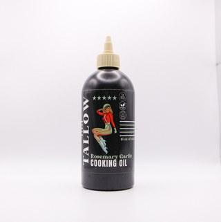 Rosemary Garlic Beef Tallow Cooking Oil