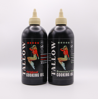 Rosemary Garlic Beef Tallow Cooking Oil