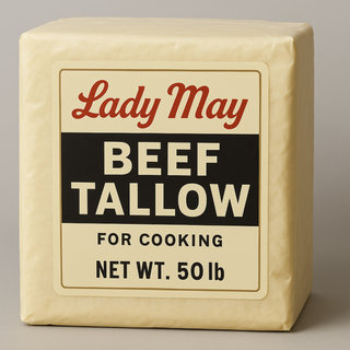 50 lb Beef Tallow for Restaurant Deep Fryers
