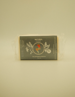 All-Natural Tallow Soap – Lavender Mint or Unscented