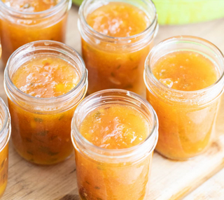 Peach Jalapeño Pepper Jelly - Sweet & Spicy Mississippi Preserve