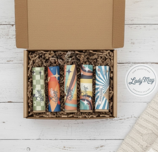 Lip Balm Stocking Stuffer – 5 Natural Flavors | Handcrafted with Beeswax & Jojoba Oil