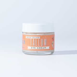 Coffee-Infused TALLOW Eye Cream | Beef TALLOW | Anti-Aging & Hydrating Eye Treatment - WHOLESALE (Case of 24)