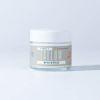 Vanilla Whipped Tallow Moisturizer – 120,000+ Sold | Premium Beef Tallow Skincare | Lady May Tallow
