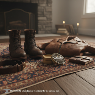 Tallow Man Leather Conditioner – Grass-Fed Beef Tallow for Boots, Bags & Gear