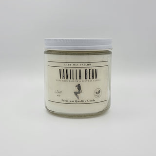 Vanilla Bean Tallow & Beeswax All natural non-toxic Candle