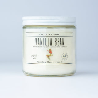Citronella Tallow & Beeswax Candle | All Natural, Non-Toxic, Clean Burning