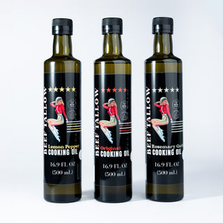 Tallow Cooking Oil - 3 Flavor Variants (Choose Flavor)