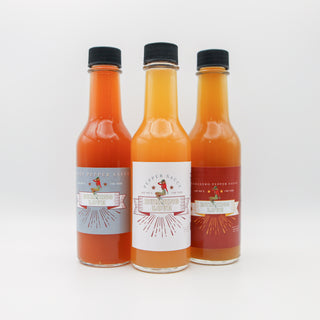 Hot Sauce Trio Gift Box - Original, Habanero & Sweet Heat Hot Sauce