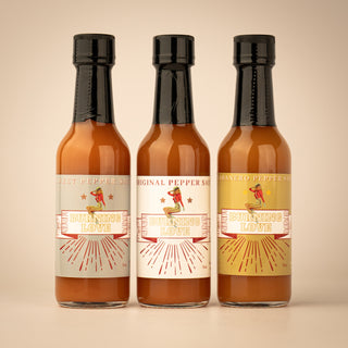 Lady May’s Sweet Heat Sauce – Sweet & Spicy Blend – Handcrafted Chili Sauce – Restaurant Recipe, Small Batch – 6oz Glass Bottle