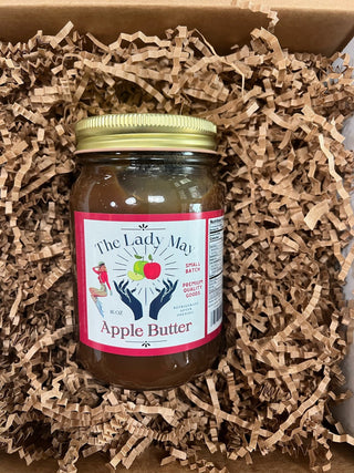 Southern Apple Butter, 16oz, Premium Quality Goods by The Lady May