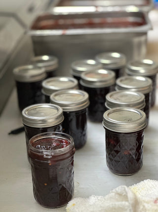 Blueberry Jalapeño Pepper Jelly, 8oz, Premium Quality Goods by The Lady May