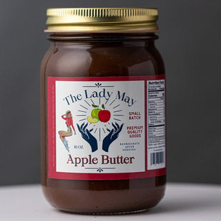 Southern Apple Butter, 16oz, Premium Quality Goods by The Lady May