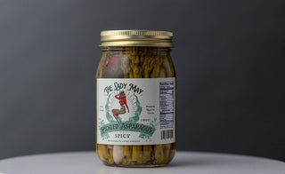Spicy Pickled Asparagus - 16oz - Premium Quality Goods by The Lady May