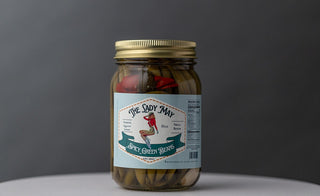 Spicy Snap Beans, 16oz,  Premium Quality Goods by The Lady May