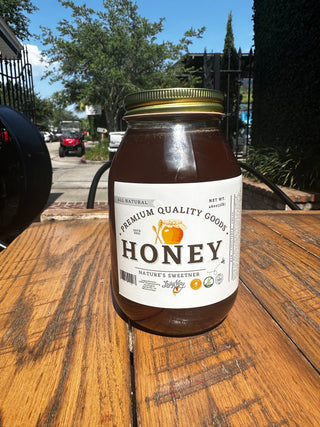 All Natural Raw Unfiltered Honey - 12oz - Squeeze Bottle