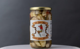 Sweet & Spicy Pickle Spears, 24oz, Premium Quality Goods by The Lady May