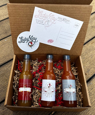 Hot Sauce Trio Gift Box - Original, Habanero & Sweet Heat Hot Sauce