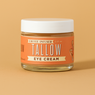 Lady May Coffee-Infused Tallow Eye Cream – Brighten, Firm & Revitalize Naturally